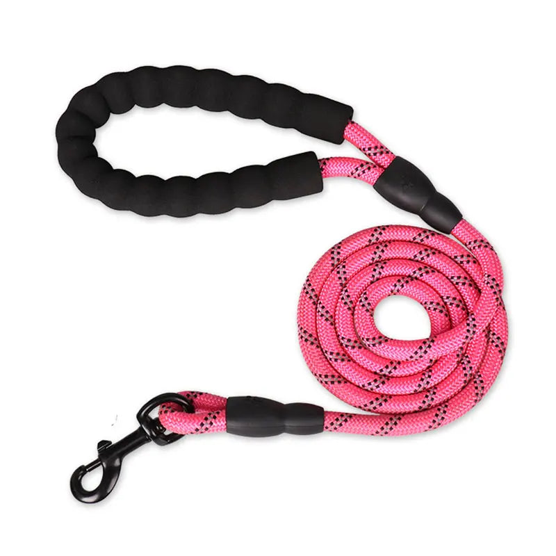 150/200/300cm Strong Dog Pet Leash Reflective Leash Large Small Dog Leash Golden Retriever Explosion Proof Punching Dog Harness - CatebyPets