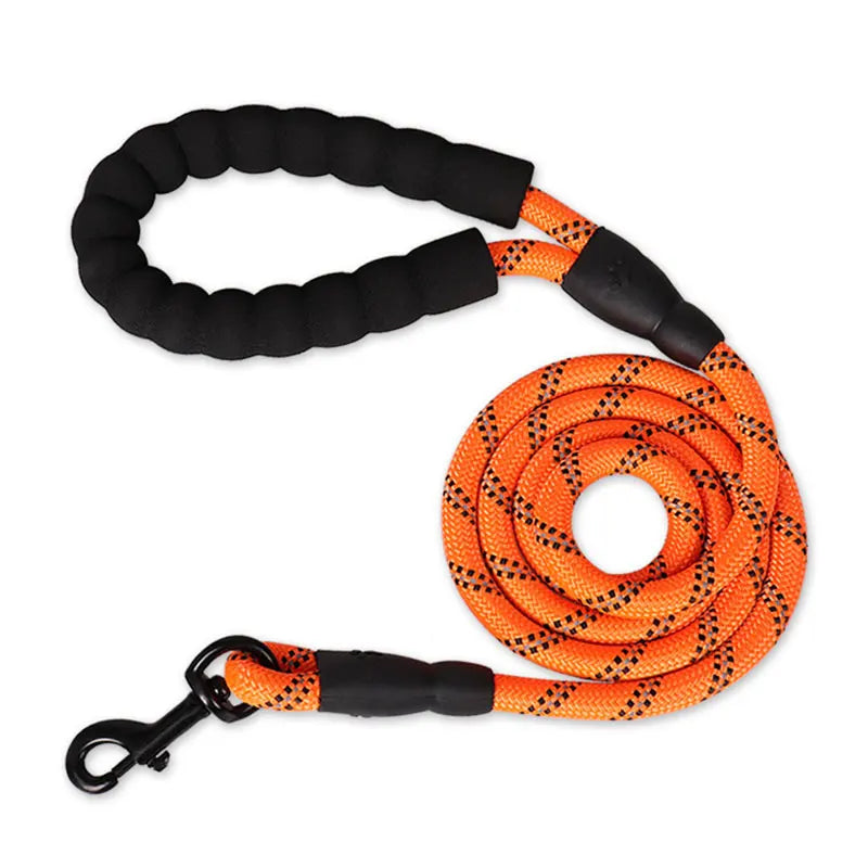 150/200/300cm Strong Dog Pet Leash Reflective Leash Large Small Dog Leash Golden Retriever Explosion Proof Punching Dog Harness - CatebyPets