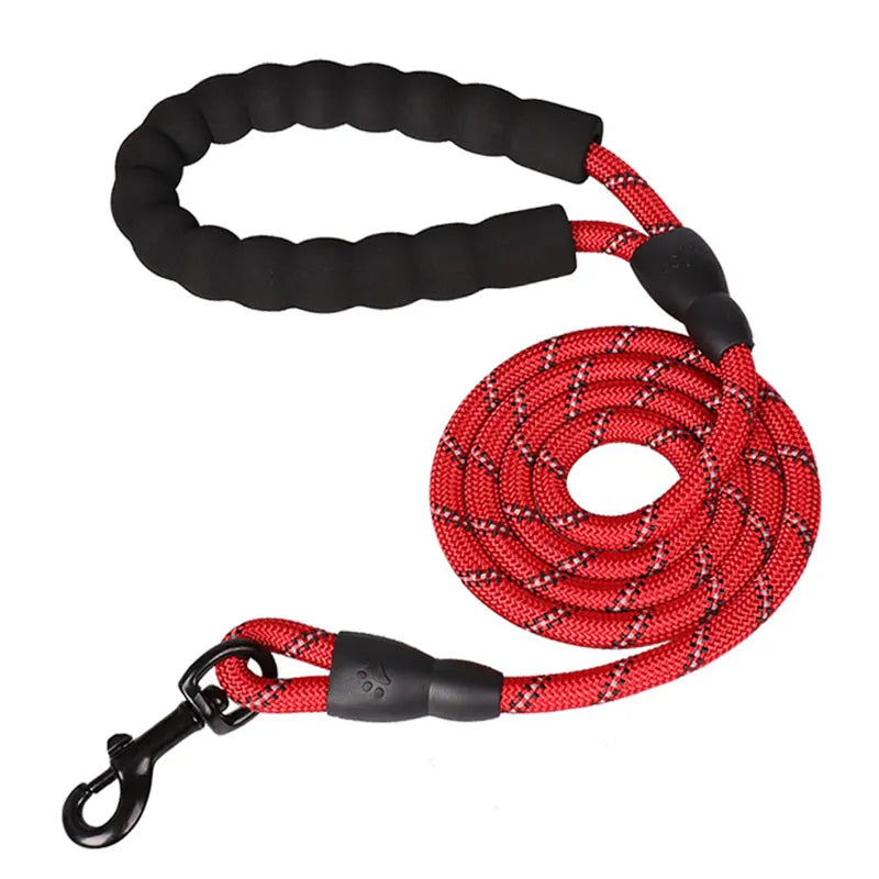 150/200/300cm Strong Dog Pet Leash Reflective Leash Large Small Dog Leash Golden Retriever Explosion Proof Punching Dog Harness - CatebyPets