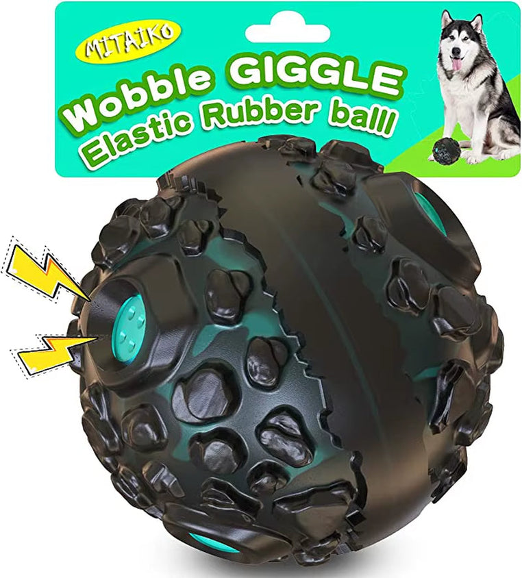 Interactive Dog Ball Squeaky Sound - CatebyPets