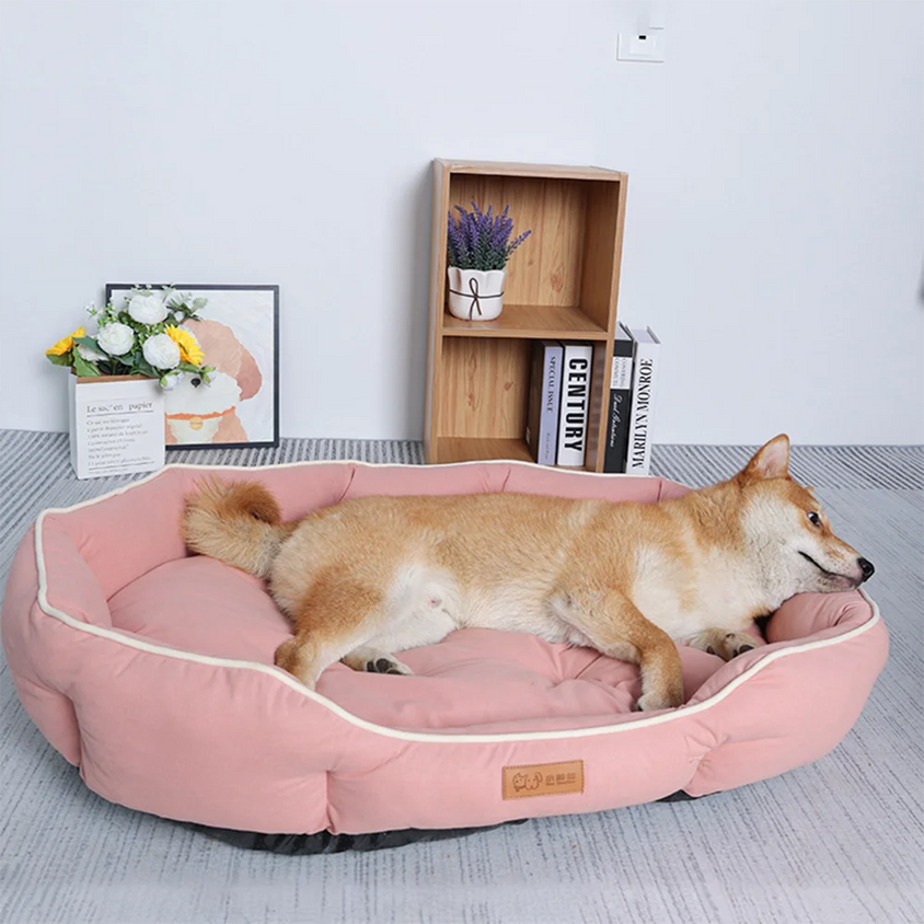 Pet Sofa Sleeping Bed Large Dog Bed House for Cats Big Space Dog Sofa Sleeping Mat Winter Warm Dog Cushion - CatebyPets