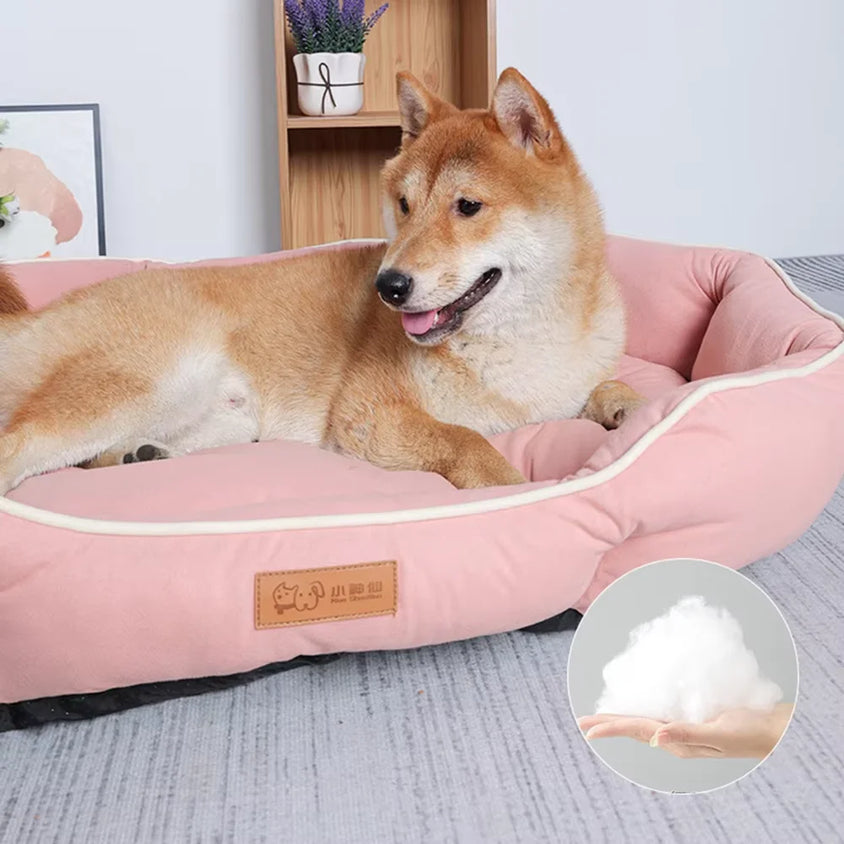 Pet Sofa Sleeping Bed Large Dog Bed House for Cats Big Space Dog Sofa Sleeping Mat Winter Warm Dog Cushion - CatebyPets