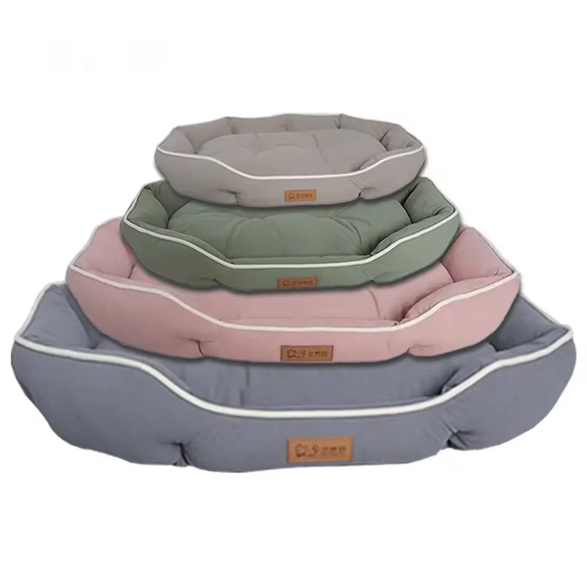 Pet Sofa Sleeping Bed Large Dog Bed House for Cats Big Space Dog Sofa Sleeping Mat Winter Warm Dog Cushion - CatebyPets