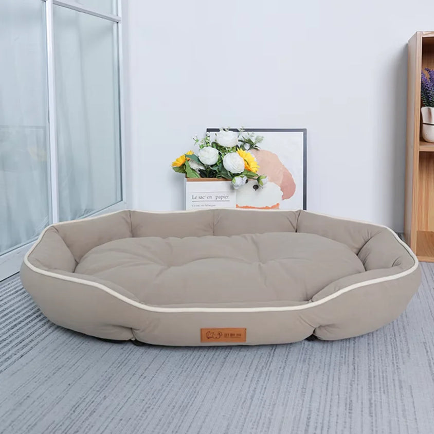 Pet Sofa Sleeping Bed Large Dog Bed House for Cats Big Space Dog Sofa Sleeping Mat Winter Warm Dog Cushion - CatebyPets