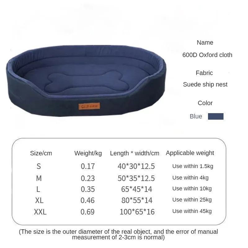 Dog Cushions Pet Sofa Beds Large Dogs Fluffy Blanket Accessories - CatebyPets