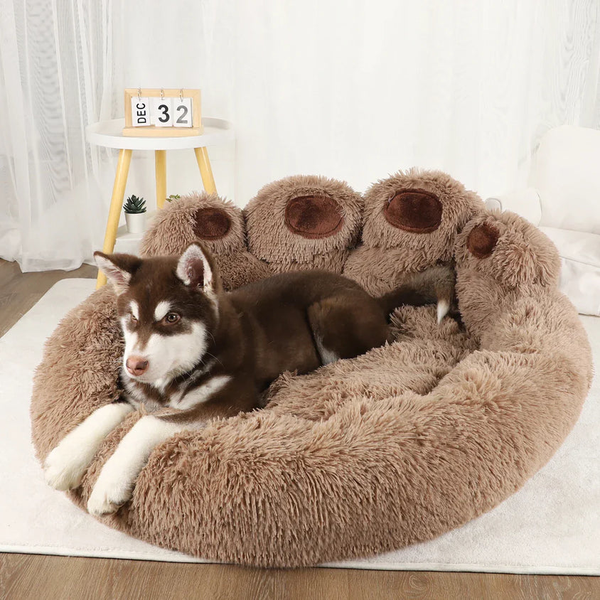 Orthopedic Fluffy Comfort Bed for Large Dogs & Cats - CatebyPets