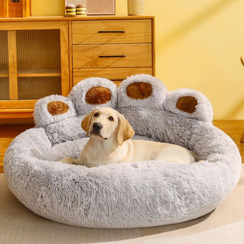 Orthopedic Fluffy Comfort Bed for Large Dogs & Cats - CatebyPets