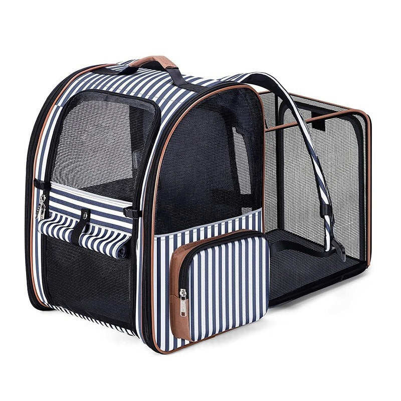 Petmate Supreme Large Carrier - Comfortable Travel Crate - CatebyPets