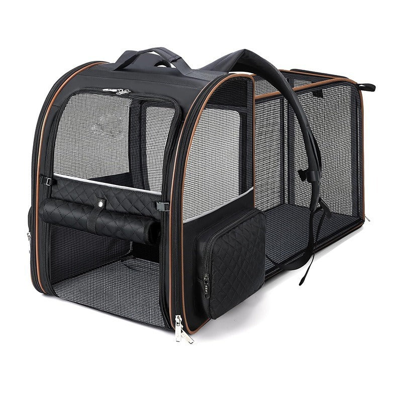 Petmate Supreme Large Carrier - Comfortable Travel Crate - CatebyPets