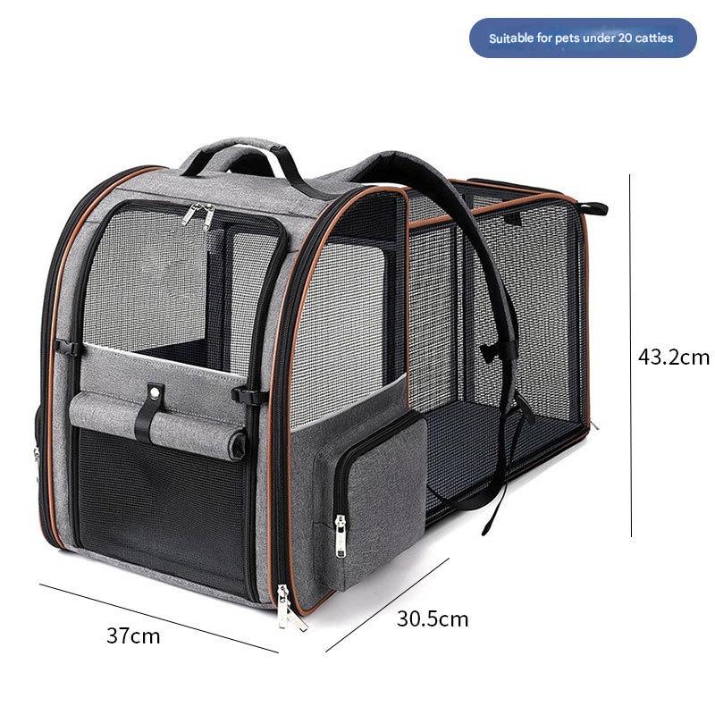 Petmate Supreme Large Carrier - Comfortable Travel Crate - CatebyPets