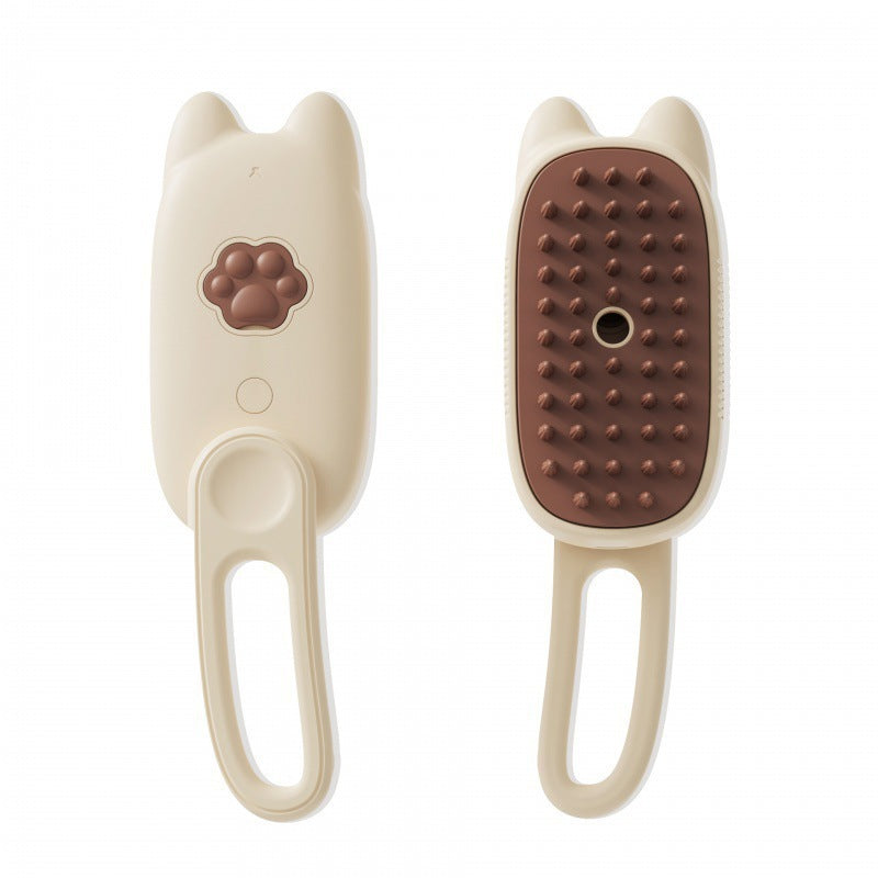 Electric Spray Massage Brush: Luxurious Dog Grooming Essential - CatebyPets