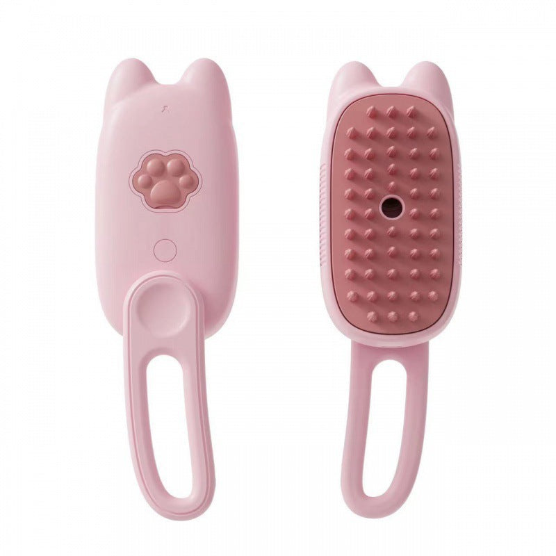 Electric Spray Massage Brush: Luxurious Dog Grooming Essential - CatebyPets