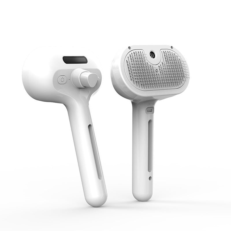 Electric Spray Massage Brush: Luxurious Dog Grooming Essential - CatebyPets