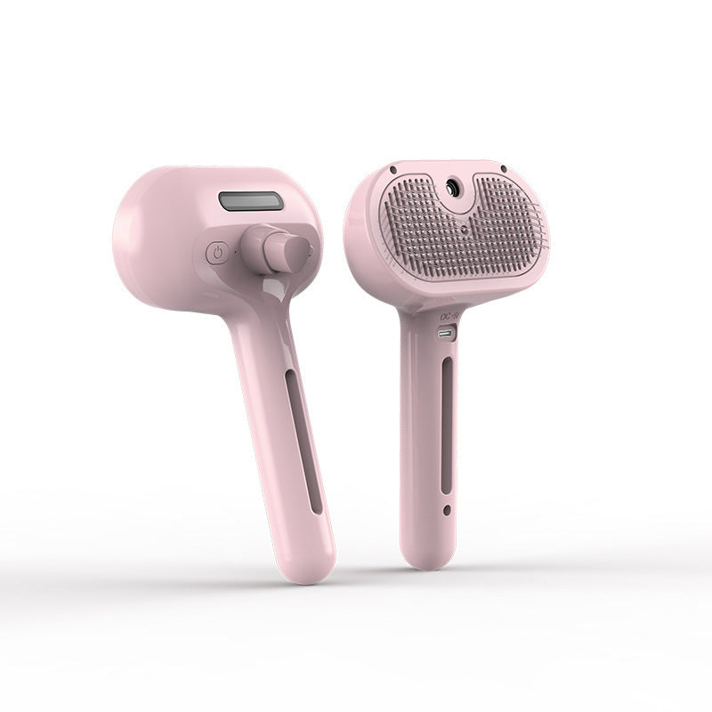Electric Spray Massage Brush: Luxurious Dog Grooming Essential - CatebyPets