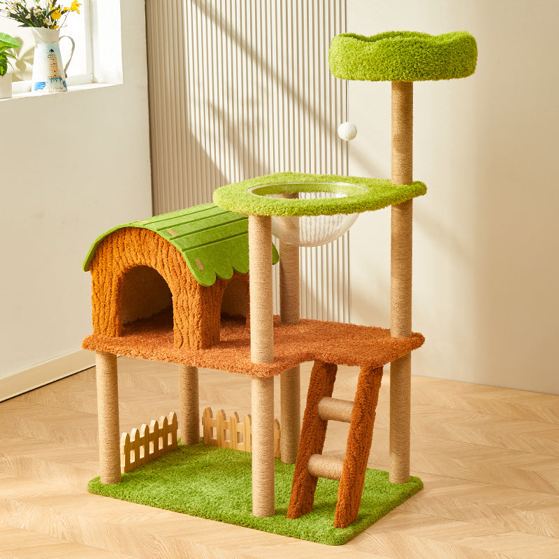 Multifunctional Home Pet Cat Tree – Stylish, Durable & Engaging - CatebyPets
