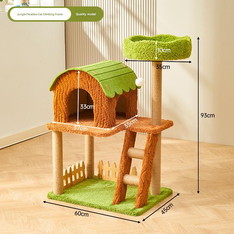 Multifunctional Home Pet Cat Tree – Stylish, Durable & Engaging - CatebyPets