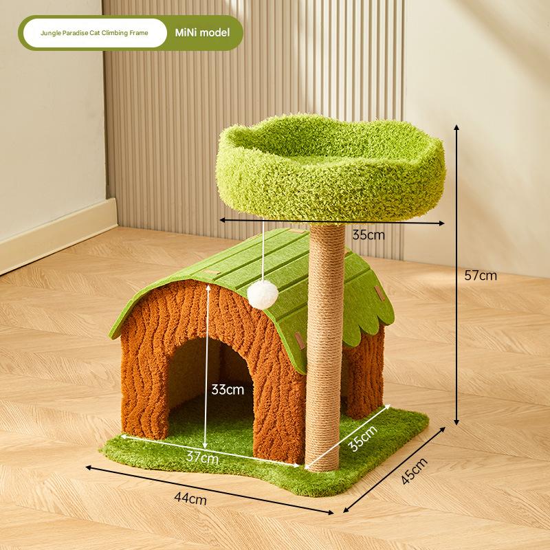 Multifunctional Home Pet Cat Tree – Stylish, Durable & Engaging - CatebyPets