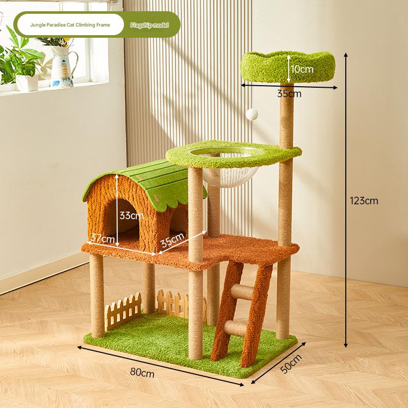Multifunctional Home Pet Cat Tree – Stylish, Durable & Engaging - CatebyPets