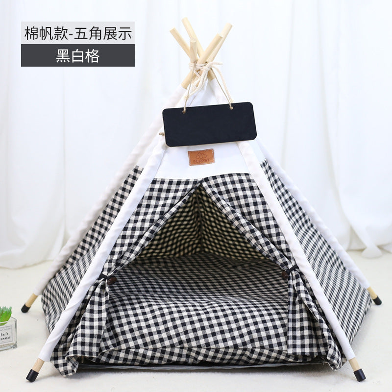 Portable Dog Tent Cozy Dog In Dog Tent Ultimate Semi-Enclosed Retreat