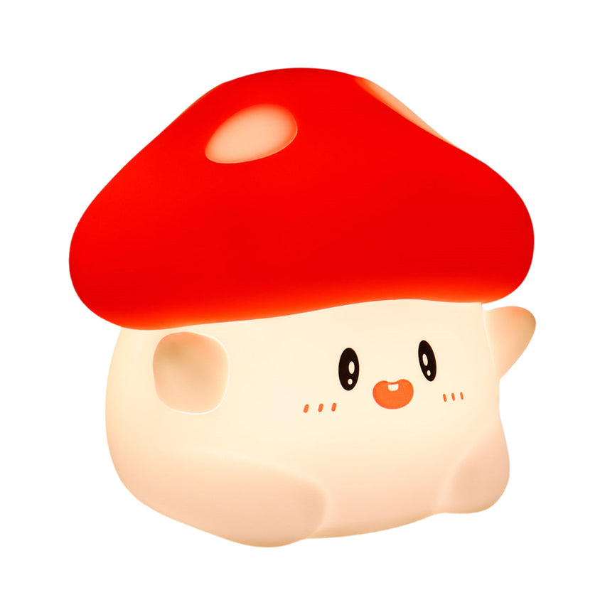 Cute Silicone Night Light for Kids Nursery | Squishy Animal LED Lamp (Capybara, Duck, Mushroom) | Rechargeable Touch Sensor Bedside Light - CatebyPets