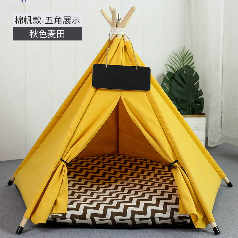 Portable Dog Tent Cozy Dog In Dog Tent Ultimate Semi-Enclosed Retreat