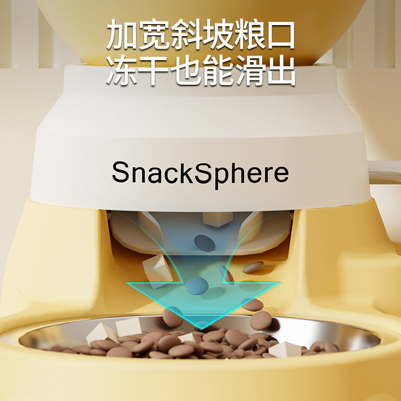 狗狗自动喂食器脚踏按压式跨境新爆款亚马孙源头工厂批发宠物用品