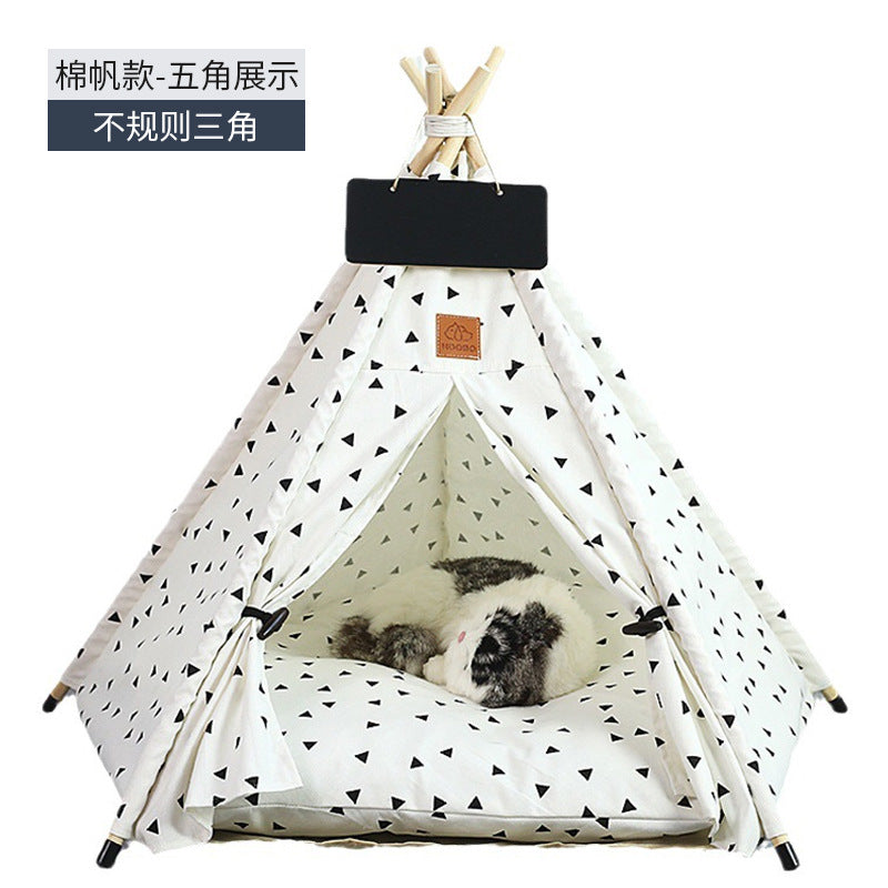 Portable Dog Tent Cozy Dog In Dog Tent Ultimate Semi-Enclosed Retreat