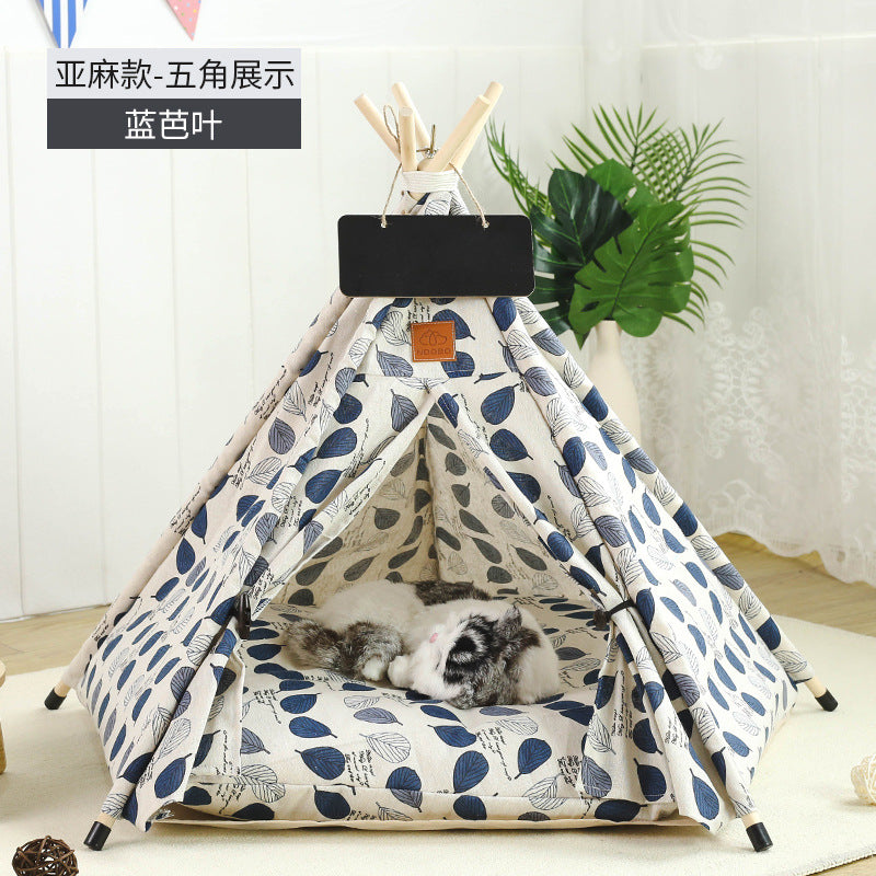 Portable Dog Tent Cozy Dog In Dog Tent Ultimate Semi-Enclosed Retreat