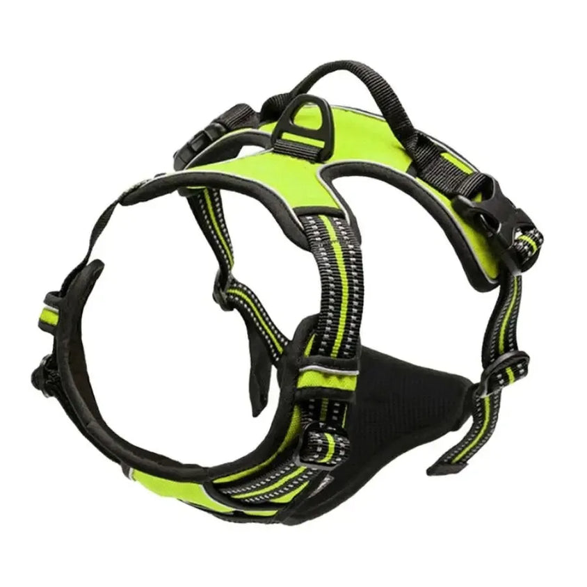 Dog Collars Harness Big Vests Leash Pet Shop Everything for Dogs Leather Puppy Accessories Medium Small Set - CatebyPets