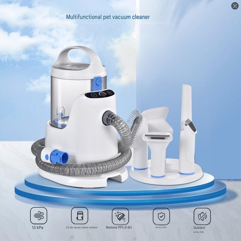 Pet Grooming Vacuum Hair Suction Electric Clipper Grooming Tool
