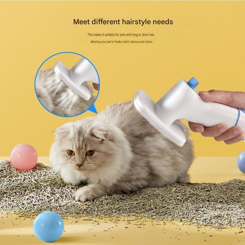 Pet Grooming Vacuum Hair Suction Electric Clipper Grooming Tool - CatebyPets