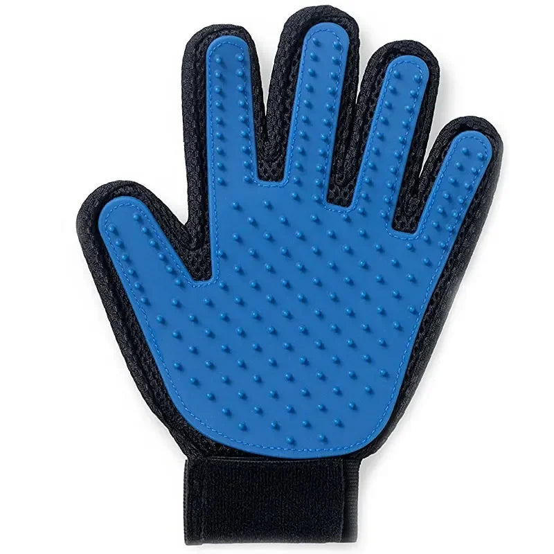 Silicone Pet Grooming Gloves Cats Hair Brush and Comb Gloves to Bathe Dogs Cleaning Hair Removal  for Dog Animal Use Supplies - CatebyPets