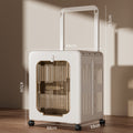  Breathable Pet Suitcase - White