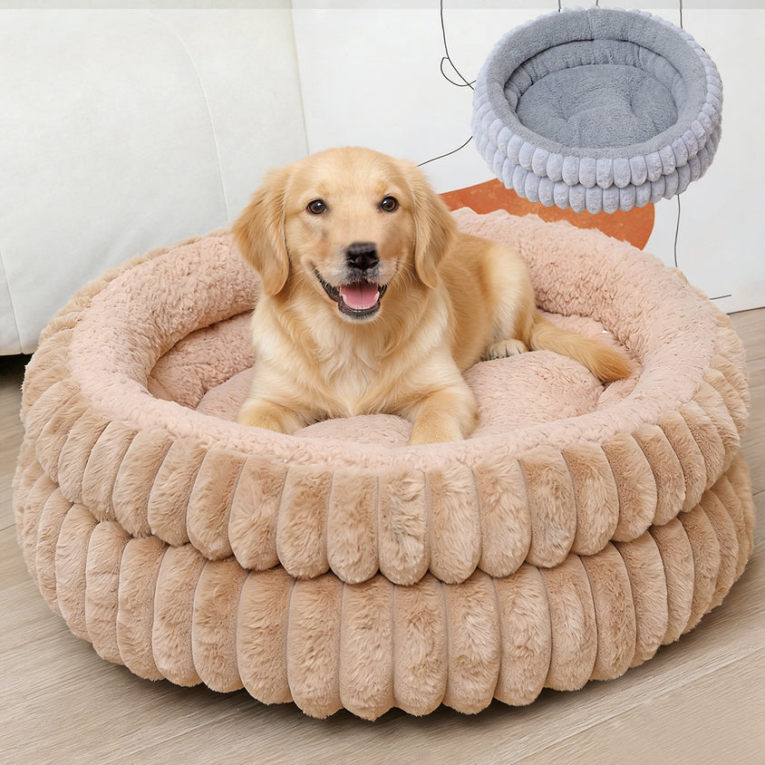 Cozy Plush Velvet Bed Makes: Luxury Decorative Set - CatebyPets