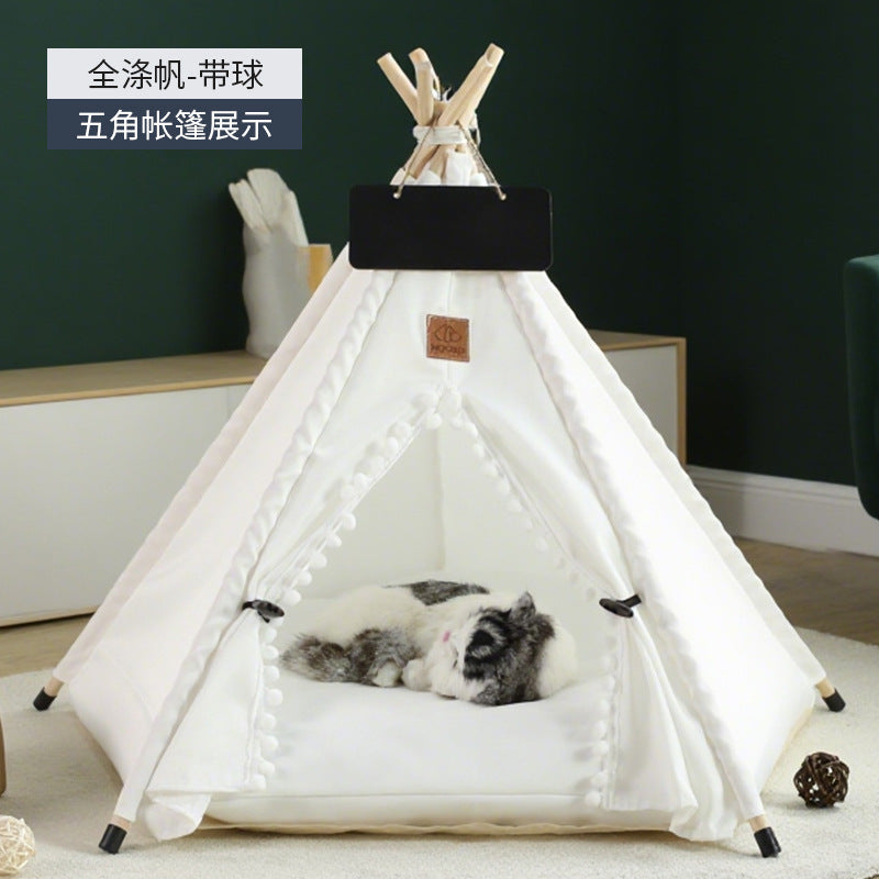 Cozy Dog in Dog Tent: Ultimate Semi-Enclosed Pet Retreat - CatebyPets