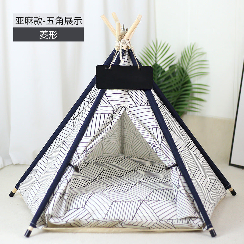 Cozy Dog in Dog Tent: Ultimate Semi-Enclosed Pet Retreat - CatebyPets