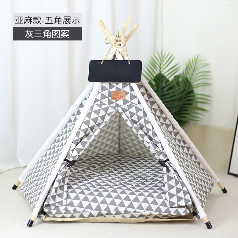 Cozy Dog in Dog Tent: Ultimate Semi-Enclosed Pet Retreat - CatebyPets