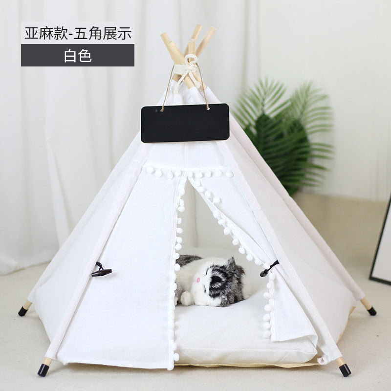 Cozy Dog in Dog Tent: Ultimate Semi-Enclosed Pet Retreat - CatebyPets