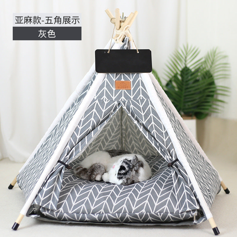 Cozy Dog in Dog Tent: Ultimate Semi-Enclosed Pet Retreat - CatebyPets