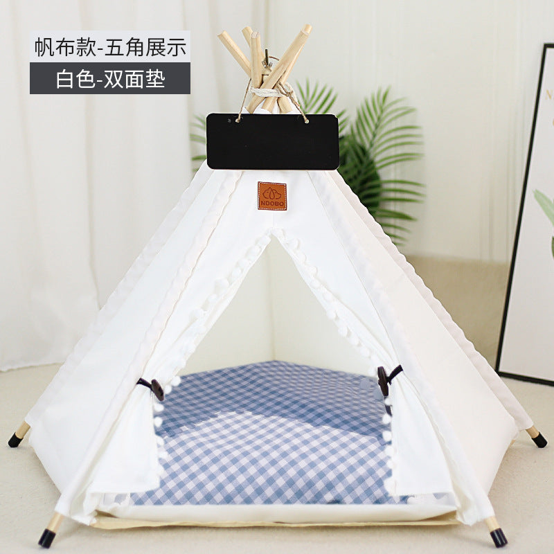 Cozy Dog in Dog Tent: Ultimate Semi-Enclosed Pet Retreat - CatebyPets