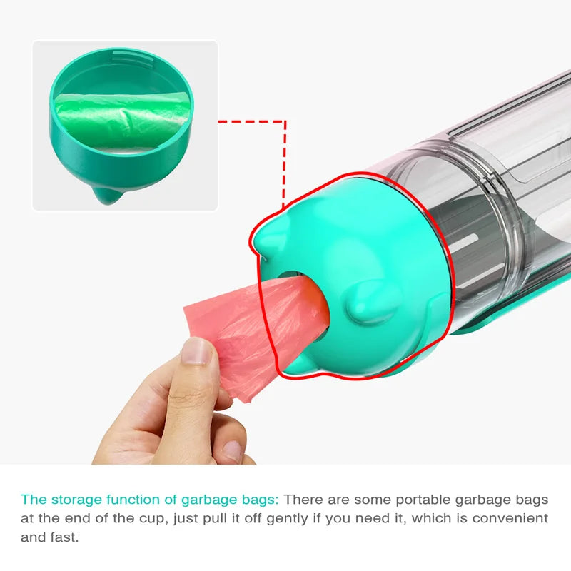 Dog of Dog | Cateby Portable Multifunction Pet Water Bottle - CatebyPets