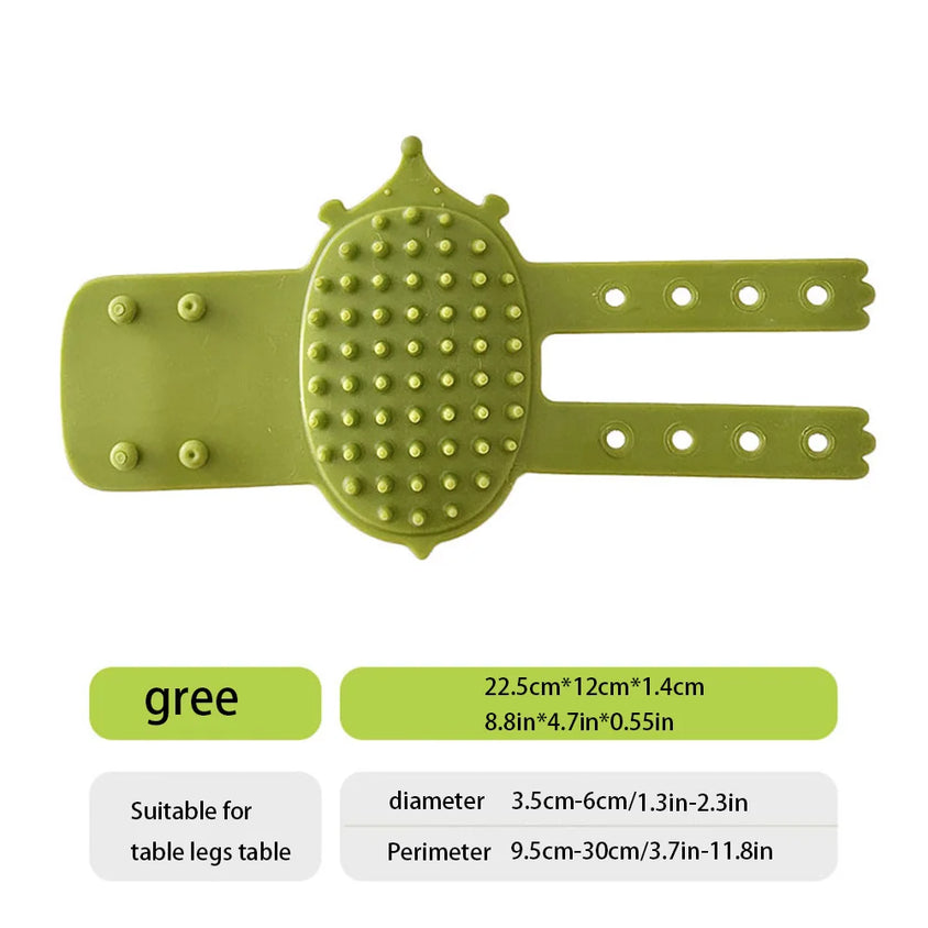 2/1Pcs Pet Cat Hair Removal Massage Comb Cats Scratching Rubbing Brush Kitten Grooming Selfcleaning Scratchers Cleaning Combs