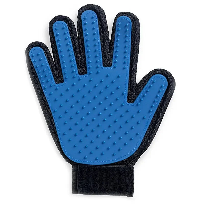 Silicone Pet Grooming Gloves Cats Hair Brush and Comb Gloves to Bathe Dogs Cleaning Hair Removal  for Dog Animal Use Supplies - CatebyPets