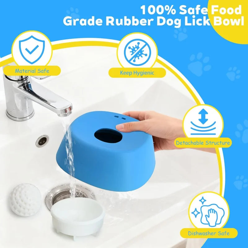 Cateby portable Anti-Choking Slow Feeder Dog Bowl - CatebyPets