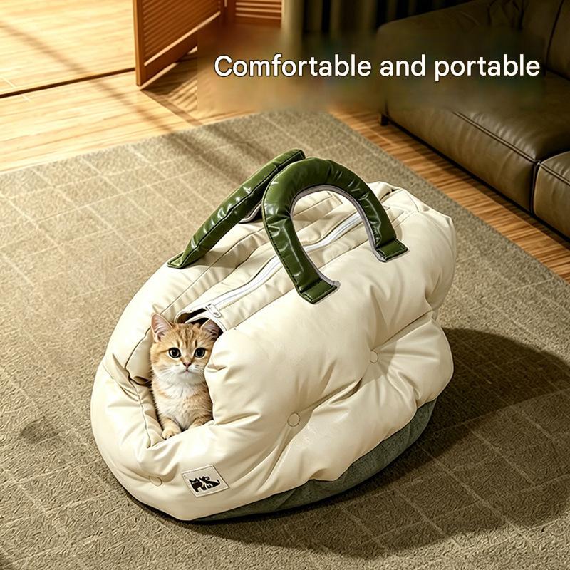 Small Pet Carrier Bag Portable Outdoor Home Kennel For Cats Dogs