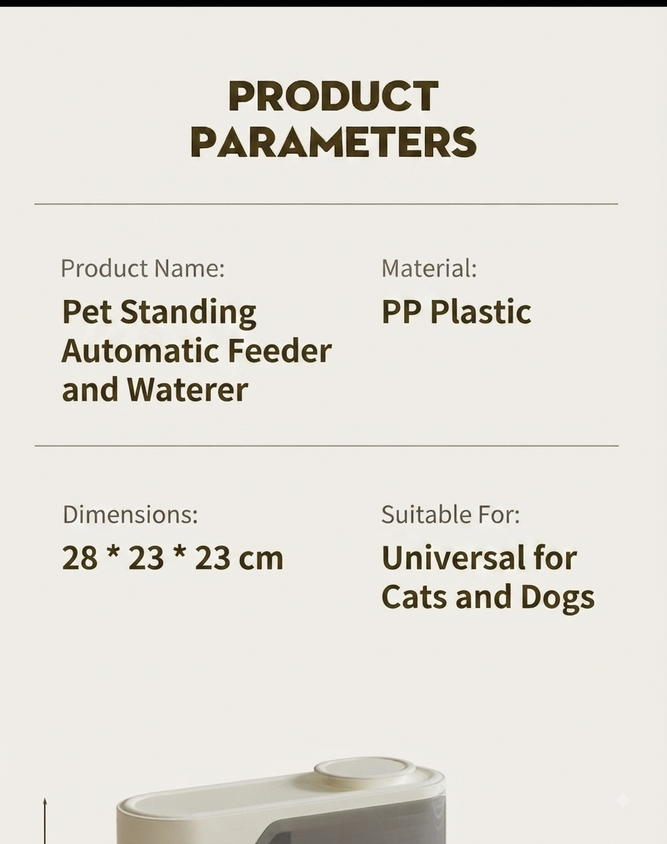 Smart Feeder Cat: Automatic Cat & Dog Feeder And Water Dispenser - CatebyPets