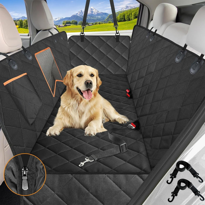 Waterproof Car Seat Cover for Back Seat - CatebyPets