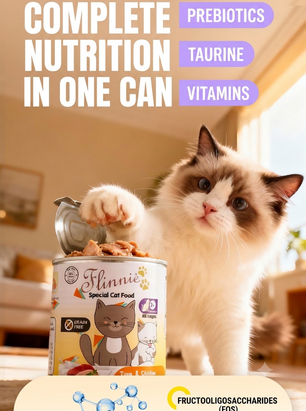 Wellness Pet Food Canned Cat Food Functional Wet 400g Can - CatebyPets
