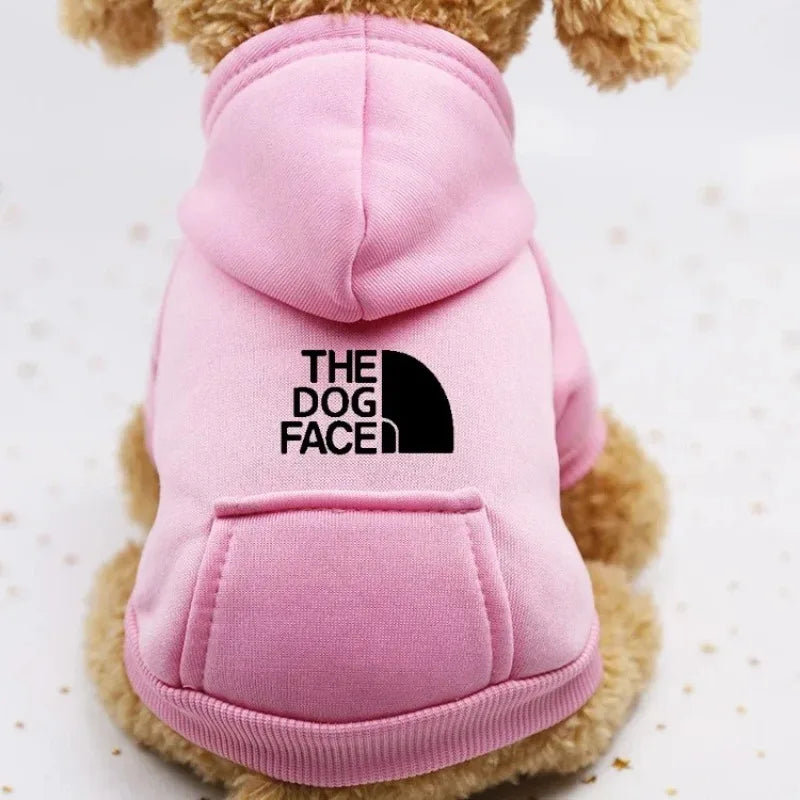 Autumn and winter sweater cowboy pocket two-legged clothes sports wind pet clothes dog cat pet clothes supplies - CatebyPets