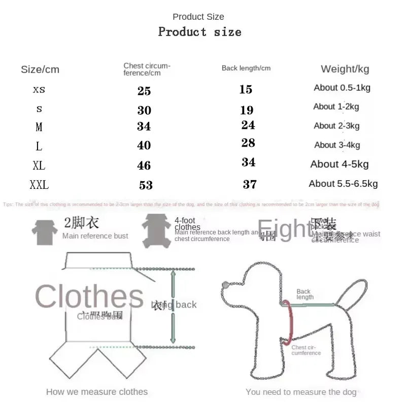Autumn and winter sweater cowboy pocket two-legged clothes sports wind pet clothes dog cat pet clothes supplies - CatebyPets